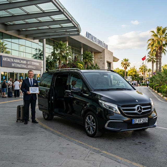 VIP-Transfer vom Flughafen Antalya nach Kemer: Sicherer Privattransfer