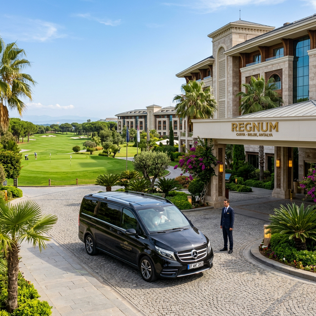 VIP-Transfer vom Flughafen Antalya nach Belek: Luxus-Privattransfer